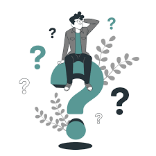 Questions By Freepik Storyset Svg Png Illustration People Doubt Question Mark Think This Or That Questions Cartoon Illustration Illustration