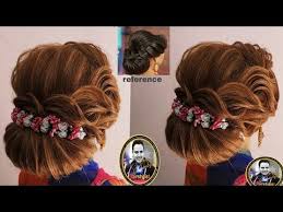 .hair in the western style (known as sokuhatsu), or adopting westernized versions of traditional a hairstyle's aesthetic considerations may be determined by many factors, such as the subject's. Latest Western Back Bun Hairstyle 2018 Wedding Hairstyle With Lahnga And Goun Judha Hairstyle 2018 Y Bun Hairstyles Side Bun Hairstyles Low Updo Hairstyles