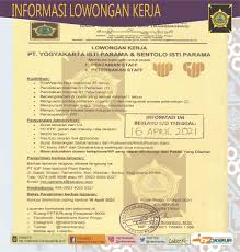 Lowongan kerja pt tiki jalur nugraha ekakurir (jne) hingga 10 posisi. Disnakertrans Lowongan Staf Pertanian Dan Peternakan Di Pt Yogyakarta Isti Parama