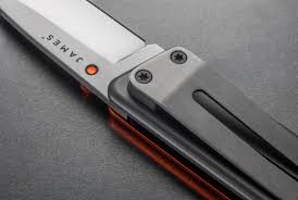The knife that started it all. The Chapter X Salomon Orange Titanium Knife Men S Gear