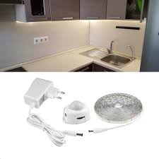 Kitchen storage units are some of the first things we settle on while planning for a new kitchen. Wireless Pir Motion Sensor Led Light Strip 1 5m Smd2835 Dc12v Ac110v 200v Night Lamp Kitchen Cabinet Stair Bed Led Strip Lights In Led Strips From Lights Lighting On Aliexpress