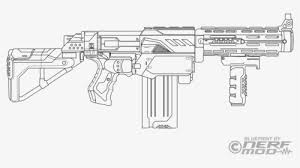 Gun coloring pages coiffurehomme info. Nerf Gun Coloring Pages Hd Png Download Kindpng