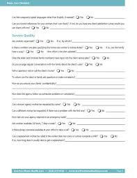 Checklist Of Questions To Ask When Seeking Home Care Homecare Home Care Home Health Care Care