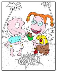 The Stars Of Both Rugrats And The Wild Thornberrys Tommy Pickles And Eliza Thornberry From The Rugrats Go Wild Where Both Shows Who Were Made By The Vacaciones