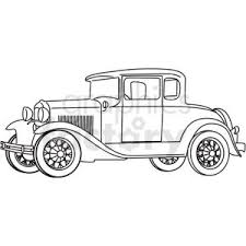 1931 model t ford outline vector clipart royalty free image 409248 clip art cars coloring pages model t