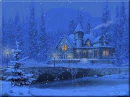 Free Wallpapers By Art Tlc Wallpapers Tlc 3d Snowy Cottage Freeze Wallpaper Animated Christmas Wallpaper Free 3d Wallpaper Moving Wallpapers