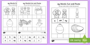 Grow your students' reading, pronunciation, and spelling skills with these digraphs worksheets! Oy Cut And Stick Worksheet Teacher Made