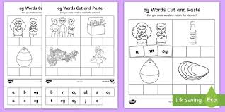 Vowel digraphs phonics worksheets and teaching resources. Oy Cut And Stick Worksheet Teacher Made