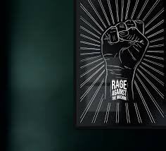 Black And White Rock Music Rage Against The Machine Rock Music Poster Black White Etsy Rage Against The Machine Music Poster Antique Books