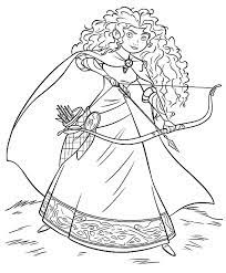 You can use our amazing online tool to color and edit the following disney princess merida coloring pages. Merida Disney Princesses Coloring Pages Novocom Top