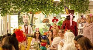 When he discovers that the march hare's watch, which measures the day of the month, is broken, the mad hatter becomes angry. A Big Boozy Mad Hatter Tea Party Is Officially Coming To Vancouver Dished