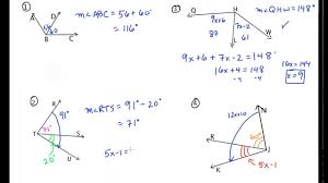 Naming angles and angle addition postulate (naaaap). Angle Addition Postulate Additional Examples Youtube