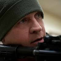 Alaska Aces right wing Peter Sivak controls the puck