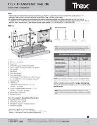 Explore the different types of trex decking & railing! Trex Transcend Railing Installation Guide 2016 By Timbertown Issuu