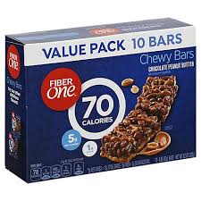5 g net carbs (5 g net carbs . Fiber One Chewy Bars 90 Calories Chocolate Peanut Butter Value Pack 10 0 82 Oz Randalls