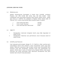 Uniclean health & hygiene sdn bhd. Laporan Mardi