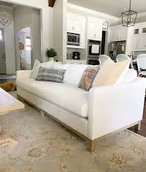 My Honest Review Of The Downeast Home Cloud Sofa In 2020 Home New Living Room Family Room