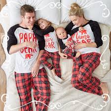 Black And White Plaid Pajamas Family Family Matching Outfits Christmas Plaid Pajamas Set Roupa Pai E Filho Moda Gravida Pijamas