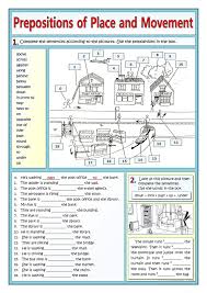 One Click Print Document Prepositions English Prepositions English Language Teaching