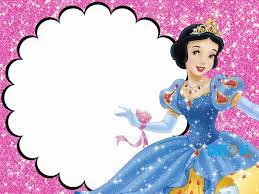 Invito Compleanno Biancaneve Disney Princess Cartoni Animati Biancaneve Disney Principesse Disney