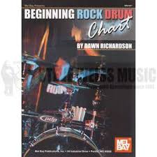 Richardson Beginning Rock Drum Chart Drum Set Method Books