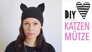 Viele kostenlose schnittmuster und tutorials im blog. Katzenmutze Mit Schnittmuster Nahen Diy Mutze Mit Katzenohren Youtube