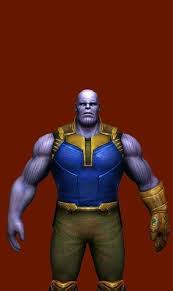 3d Model Thanos Marvel Low Poly Game 3d Model Low Poly Games Low Poly Marvel