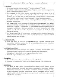 Abîmer, casser quelque chose (familier) il a bousillé son téléphone en le. Liste Des Notions A Reviser Pour L Epreuve Commune De Francais