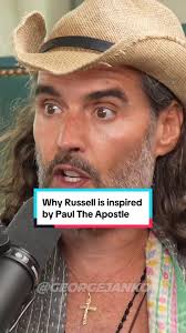 Why @Russell Brand is inspired by the apostle Paul✝️ #christians #apostle  #russellbrand #jesussaves #georgejankoshow