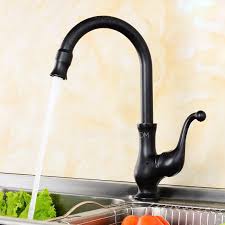retro style oil rubbed bronze kitchen