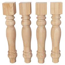 Complement your existing furniture with a light, medium, or dark wooden coffee table. Chunky Farmhouse Table Legs Diy Set Of 4 Hardwood Legs 29x5x5 Inch Turned Unfinished Wood Dining Table By Bravatto Farmhouse Goals