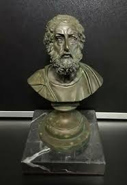 Mon Ebay En Cours Homere Buste Statue