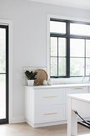 Alabaster white is said to be the preferred white for the fixer upper farmhouse look. Sherwin Williams Modern Gray Paint Novocom Top