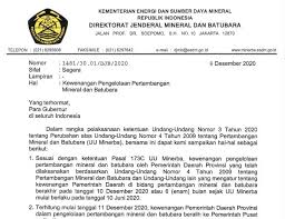 Indikator untuk menentukan serta menunjukkan bahwa pelaksanaan. Pemerintah Pusat Tarik Kewenangan Daerah Dalam Mengelola Minerba Termasuk Aceh