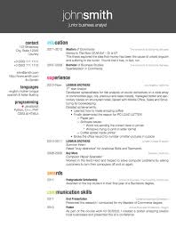 Simple latex cv template (self.latex). Pin On Resume