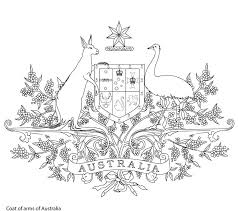 Use crayola® crayons, colored pencils, or markers to color the flag of australia. Australian Coat Of Arms Coloring Page Free Printable Coloring Pages For Kids