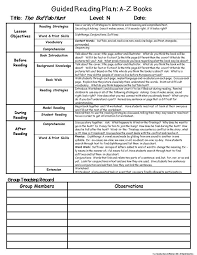 A Z Reading Lesson Support Set 2 Guided Reading Plans For 2nd 6th Grade Special Educa Guided Reading Lesson Plans Reading Lesson Plans Guided Reading Lessons