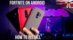 You will need to create or log in to an existing epic games account before. How To Install Fortnite On Android Samsung And Get The Galaxy Man Skin Youtube