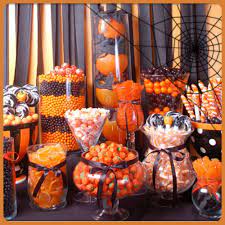 Halloween Wedding Reception Candy Bar Halloween Candy Bar Halloween Wedding Reception Halloween Candy Table