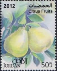 Stamp: Citrus fruits (Jordan(Citrus fruits) Mi:JO 2188,Sg:JO 2441