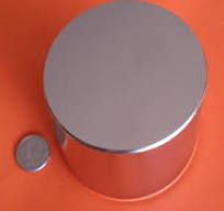 Industrial Magnets 4 in x 2 in Strong Neodymium Disc N42
