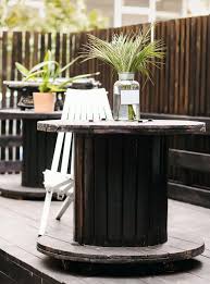 Transformation d'un touret en table basse : 20 Idees Pour Creer Votre Deco Recup M6 Deco Fr