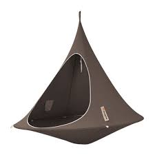 And if the kids must. Cacoon Double Hanging Chair Taupe Hanging Tent Outdoor Hammock Hanging Chair
