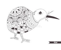 See more ideas about free coloring pages, coloring pages, zentangle. Kiwi Coloring Book Stock Vector Illustration Of Drawn 100329828