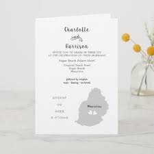 Mauritius Indian Ocean Wedding Destination Invitation Zazzle Com Destination Invitation Ocean Wedding Tropical Invitations