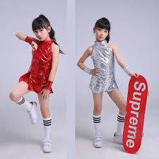 Great costumes and dancewear for jazz, tap, lyrical, ballet, kids, hip hop and. Msemis Kids Girls Shiny Sequins Cheerleading Hip Hop Modern Jazz Dance Costume Outfits Stage Performance Show Dancewear Girls Dresses