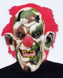 Army Clown Maske Halloween Maske Horror Shop Com Clown Maske Maske Halloween Clown