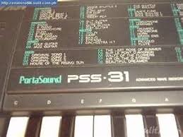 Pss club information and history; Yamaha Portasound Pss 31 Amazon Co Uk Musical Instruments Dj