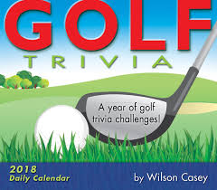 They are unable to learn the dates and facts via textbooks. Golf Trivia A Year Of Golf Trivia Challenges 2018 Boxed Daily Calendar Cb0250 Wilson Casey 9781531902506 Amazon Com Office Products