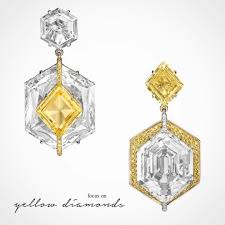 Katerina Perez Katerina Perez On Instagram Yellow Diamond Special Gave You Heard Of The Kissing Diamonds Co Yellow Diamond White Diamond Earrings Diamond